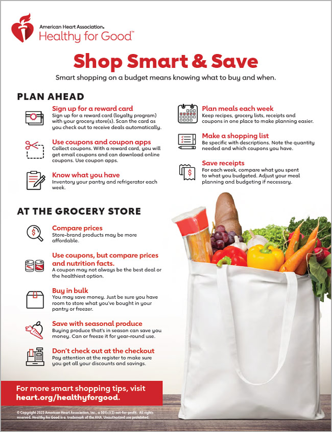 shop smart and save